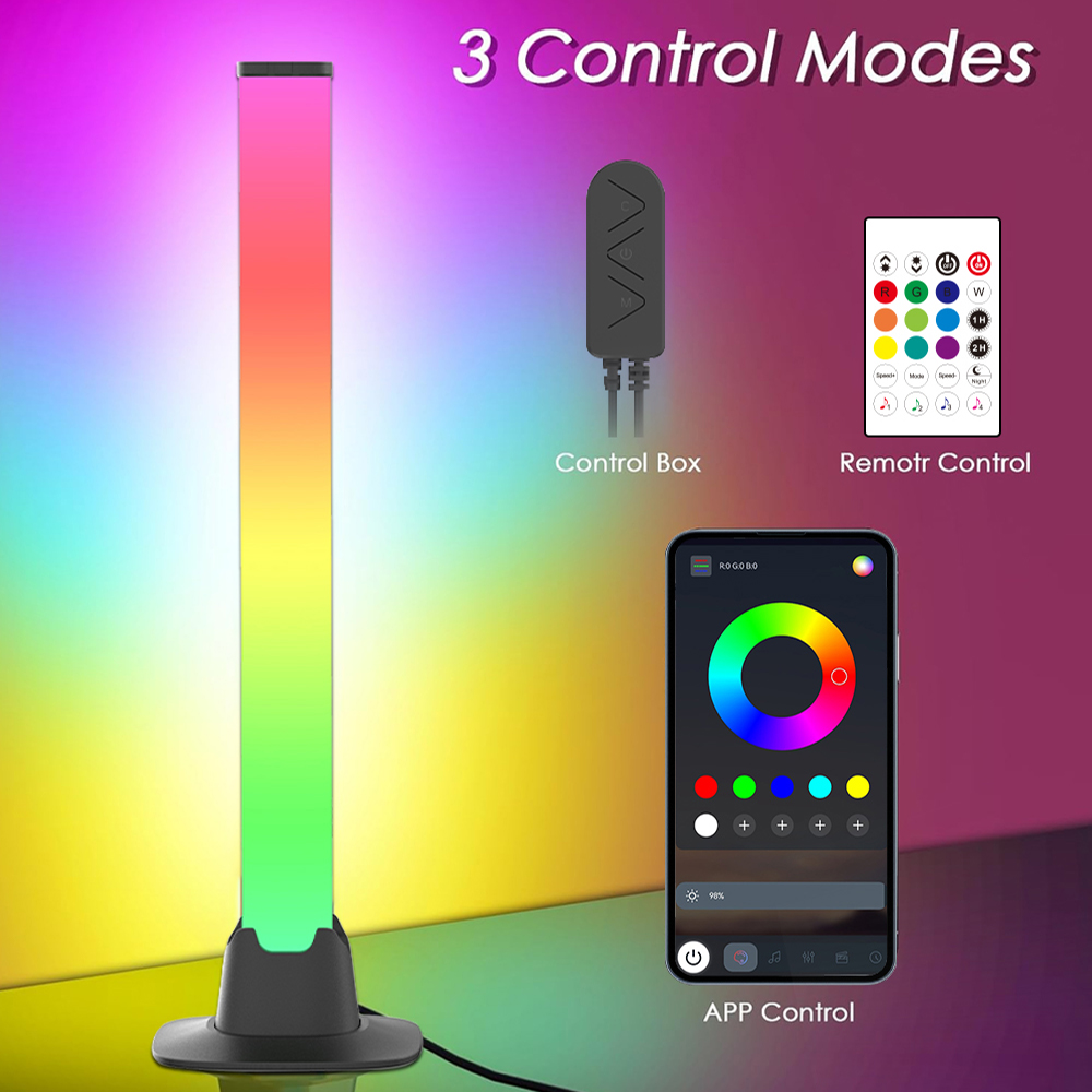 Barre lumineuse à LED RGB, con - Desk Setup With Tv avis et prix