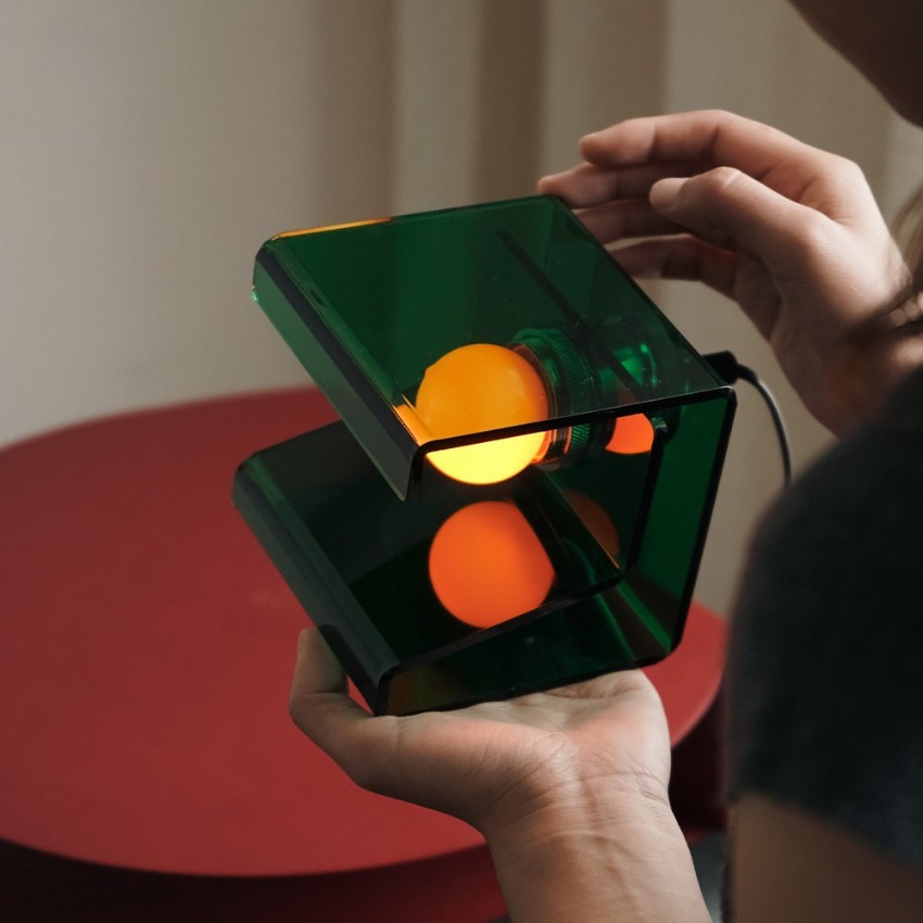 Lampe de table cube moderne en - Desk Setup Minimalist avis et prix