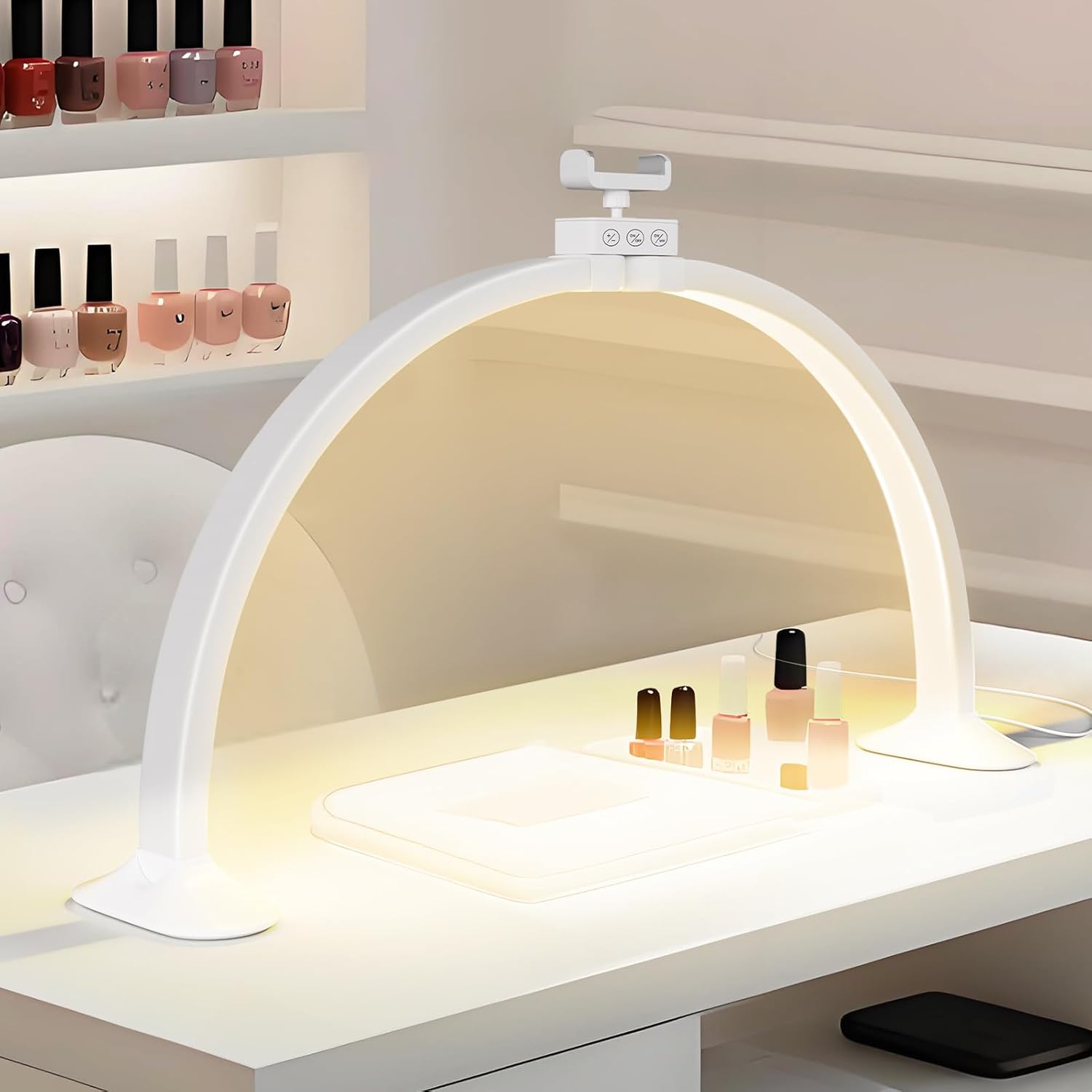 Demi-lune lumière en forme de  - Desk Setup Lamp avis et prix